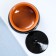 Set of dishes "Vyatka ceramics" 2.5l + 4x0.5l + spoon, black