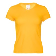T -shirt female, size 42, yellow color