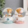 Souvenir Polystone Water Ball Light "Festive Bear" mix 6x6x8.5 cm