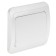 Luazon Lighting "ECB" switch, 10 A, 1 key, white