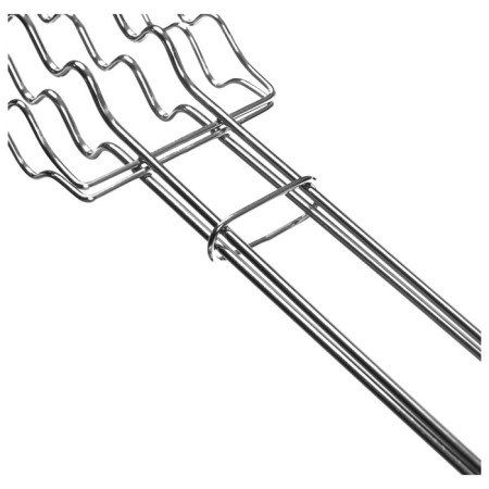Grill grill for maclay sausages, 17x8.5 cm, stainless steel, for barbecue-11