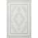 Rectangular carpet Durkar Rubi, size 80x150 cm, color Cream/Cream
