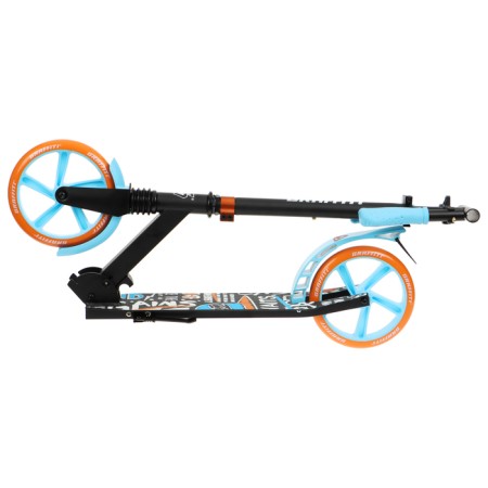 Sugan Graffiti Lux 200, Pu 200 mm wheels, front shock absorber, ABEC 11 Carbon, black color-8