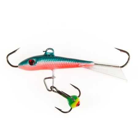 Balancir Lucky John Fin 3 + tee, 4 cm, color 54 blister-4
