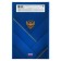 Notepad A5, 96 sheets on the paper clip "Russia", cover Cover Cardboard