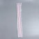 Lightning "Spiral", No. 5, detachable, automatic lock, 60 cm, white/red color