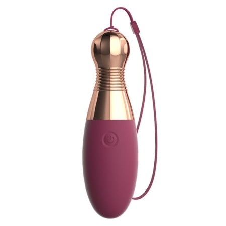 Lilo vibrator, for clitoris and nipples, ZU USB, 10 modes, burgundy-1