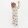 Nursery blouse, white/animals, height 56 ​​cm