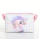 Сумка детская для девочки на молнии, цвет белый