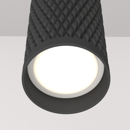 Suspension lamp Technical P038PL-01B, 1xGU10, 10W, 6.5x6.5x30 cm, black color-1