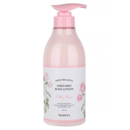 Body lotion Deoprocy Milky Relaxing Perfumed Body Lotion Cotton Rose 500 ml