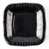 A set of paper utensils "Black", 12 glasses, 12 plates