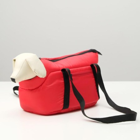 Bag - Animal Carriage "Cabriolet", 34 x 20 x 21 cm, red-2