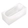Acrylic bath Domani-Spa Classic, 150x70x59 cm, without a frame and screen