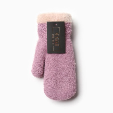 Women's mittens at the lawsuit Minaku Sunny 22 cm lilac-3