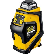 Laser Laser STAYER 34962-2, 20M, cross + 360 °, precisely. ± 0.3 mm/m, tripod, case