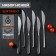 Stainless steel knives are Sentiment, length 23 cm, 6 pcs, silver color