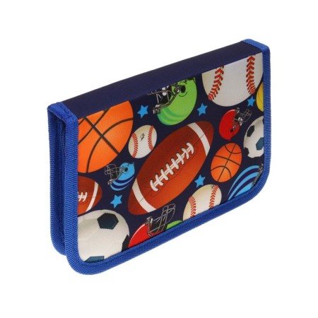 Penal School "Balls", 13 x 19.5 cm, with lightning, 1 section, with filling, fabric-2