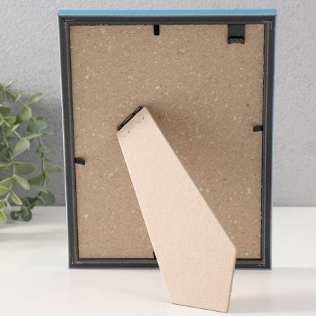 Photo frame Plastic "Watercolor" 15x21 cm, blue