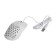 Mouse XTRIKE ME GM-209W, game, wired, backlight, 8000 dpi, USB, 1.5 m, white