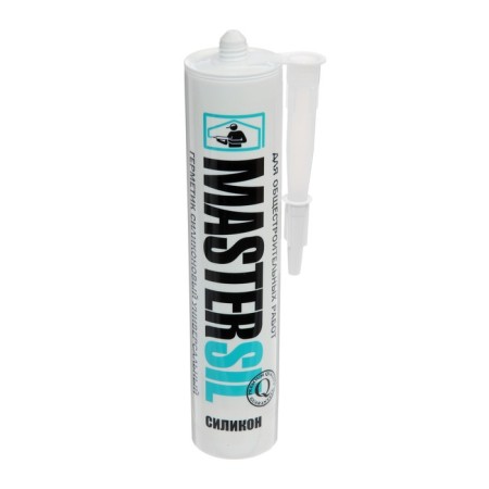 Sealant Mastersil, silicone, universal, brown, 310 ml
