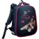 School backpack 38 x 30 x 16 cm, ergonomic back, stavia "cat is always right", gray