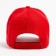Monophone baseball cap, size 58, red color