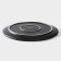 Porcelain dish for feeding magistro pietra lunare, d = 21 cm, black color
