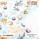 Packaging paper "Miracles happen", gloss, 80 g/m2, 70 x 100 cm