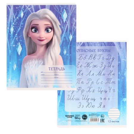 Notebook in a ruler of 12 sheets, 5 types of mix, cover coated cardboard, cold heart-3