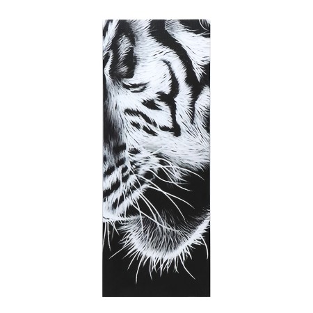 Carty clock is wall-mounted, modular "white tiger", silent, 80 x 140 cm-4