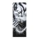 Carty clock is wall-mounted, modular "white tiger", silent, 80 x 140 cm