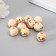 Beads for creativity tree "Muzzle Cat" set 10 pcs d = 1.6 cm