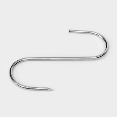 Stainless steel meat hooks, 12x3.5 cm, packaging 10 pcs-3