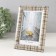 Photo frame MDF 10x15 cm "Scottish cage on beige" 1.5x14x17 cm