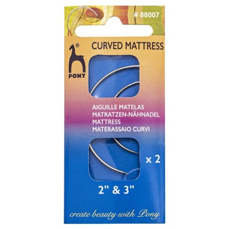 Rolled needles curved for furniture upholstery No. 2, 3, 2 pcs in the unitary enterprise.