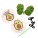 Set for creativity "Making a bag", avocado