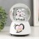 Souvenir Polystone Water Ball Music "Panda Boxers" MIX 10x10x15 cm