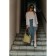 Gobo bag female, eco -leather, ludor olive, 37x16x35 cm