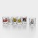 Set "jokes", 6 piles 50 ml, ashtray, mix