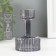 Glass of glass per 1 candle "Cup" gray d = 2.5 cm 6x6x10 cm