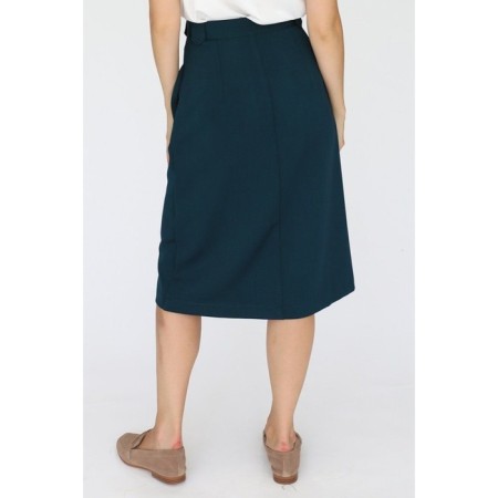 Skirt from costume fabric with buttons on the front, size 42-4