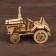 Wooden designer "Mini-tractor"