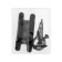 Latch (fashion 3186), interior, latch, 3 keys, matte black color