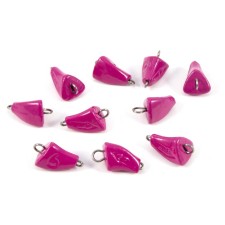 Cargo bullet-excentric stained collapsible Yaman 10 pcs., 6 g, purple
