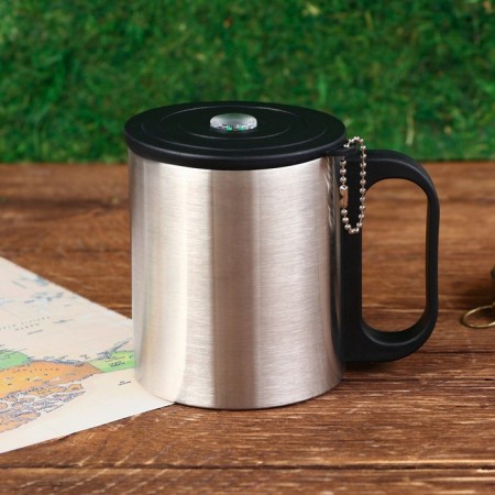 Thermal circle with compass "Male Reserve", 180 ml-4