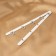 Corset-base b and a corset, 25 cm, white/silver color