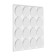 Furniture tundra, D = 19 mm, round, white, 32 pcs.