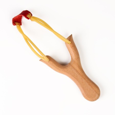 Wooden slingshot 15cm-1