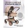 Stroller transformer Farfello Aimile Original, cream color